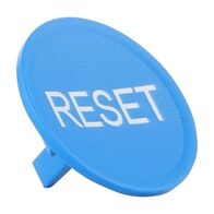 Sprecher and Schuh D7 Colour Cap for Flush and Guarded Non illuminated Pushbutton 22.5mm Blue Reset