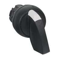 Sprecher and Schuh D7 Selector Switch 22.5mm Head Only Plastic Long Knob BLK 3 POS Maintained Switch