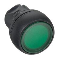 Sprecher and Schuh D7 Pushbutton 22.5 mm Head Only Plastic MOM Flush Green Lens Cap Illuminated
