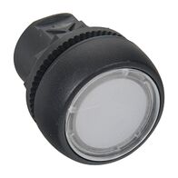Sprecher and Schuh D7 Pushbutton 22.5 mm Head Only Plastic MOM Flush Clear Lens Cap Illuminated
