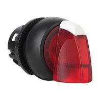 Sprecher and Schuh D7 Selector Switch 22.5mm Head Only Plastic STD KNB 3 POS Illuminated Red SR LR