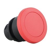Sprecher and Schuh D7 PushButton 22.5mm Momentary Mushroom Plastic Head 40 mm Red
