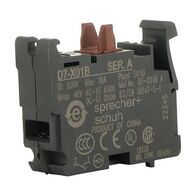 Sprecher and Schuh D7 Contact Block 1 NC for 22.5 mm Pushbutton Operators Early Break