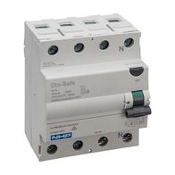 NHP DIN-T Residual Current Circuit Breaker RCCB 3Pole and Neutral 100A 30mA Type A ABB Brand F204A