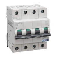 NHP DIN-T Miniature Circuit Breaker 10kA 4Pole 32A D Curve