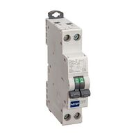 NHP DIN-T Miniature Circuit Breaker 2 IN 1 6kA 1Pole plus 1Pole 20A 18mm Width