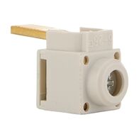 NHP DIN-T Miniature Circuit Breaker Terminal Insulated 90 Degrees 25mm Pin