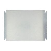Fibox EK/SOLID Mounting Plate Steel suits 380 x 280mm