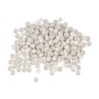 NHP ISO Spares, Cover Screw Caps, Resistant White (QTY 200)