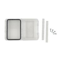 Fibox Inspection Window 4 DIN Module Opening W78 x H50mm