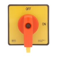 Sprecher and Schuh L2 Cam Switch Knob Padlockable 48 x 48mm Red