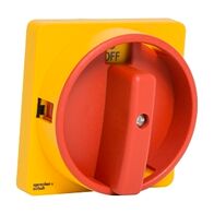 Sprecher and Schuh L2 Cam Switch Ctrl Knob 90 Deg 3 Padlock In Off Only Screw Mnt 67 x 67mm OFF ON