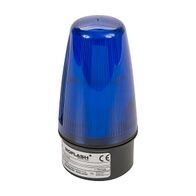 Moflash Xenon Beacons Edison Screw Cap 2 Joules Flash Mode IP65 10 to 72V AC DC W/S Mount Lens Blue