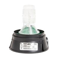 Moflash Xenon Beacons 10 Joules Flashing Mode IP65 230V AC Wall or Surface Mount Lens Amber