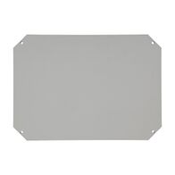 Fibox ARCA Mounting Plate Galvanised Steel suits ARCA H500 x W500mm