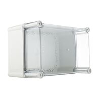 Fibox SOLID Terminal Box PC IP66 and IP67 H190 x W280 x D180mm Clear