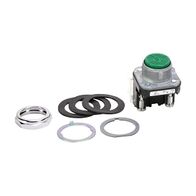 Allen-Bradley 800T PB 30.5mm Flush Head Momentary Non Illuminated 1 N.O. 1 N.C. Green
