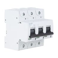 NHP DIN-T Miniature Circuit Breaker 10H 3Pole 125A B Curve