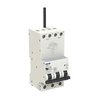 NHP DIN-T Residual Current Breaker RCBO 10kA 3 Pole and Neutral 63A C Curve 30mA Type A (Longbody)