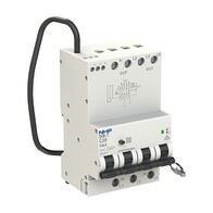 NHP DIN-T Residual Current Breaker RCBO 10kA 3 Pole and Switched Neutral 10A C Curve 30mA Type A