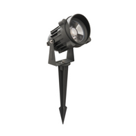 6w Garden Spike/Black/3000K