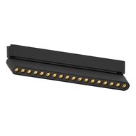 24V Magnetic Thins Track Wall Light 12w Black