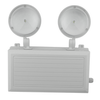 Twin Spot Emergency Light with Self Testing