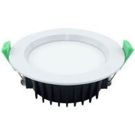 13W Recessed Tri-Colour Downlight - White