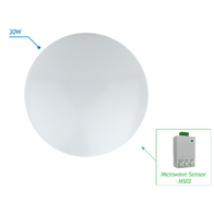 30W Tri-Colour Oyster with sensor