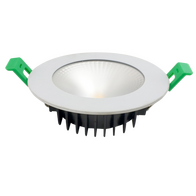 11W Tri-Colour Downlight - White
