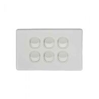 N/SW6 - 6 Gang 16 Amp Switch