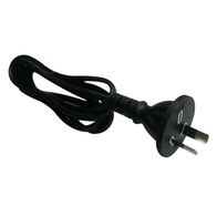 2 PIN FLEX & PLUG - BLACK