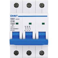 MCB 3pole 10ka 20A C Curve