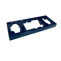 MBGPO4/16/BLK - GPO4 Mounting Block 16mm Black