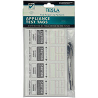 T-TAG BLACK - Appliance Test Tags - BLACK