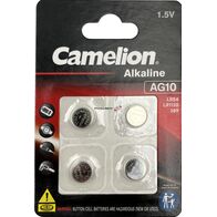 CAMELION ALKALINE LR1130/AG10 CS-BP4