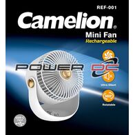 CAMELION RECHARGEABLE MINI FAN