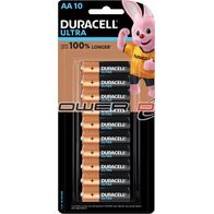 DURACELL ULTRA ALKALINE AA 10 PACK