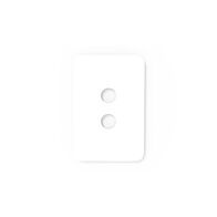 PIXIE AMBIENCE WALL & FACE PLATES - MATT WHITE  FACE PLATE ONLY