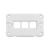 PIXIE AMBIENCE WALL & FACE PLATES - WHITE - WALL PLATE ONLY