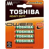 TOSHIBA  HEAVY DUTY AAA 4PK