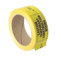 Construction Warning Tape Yellow
