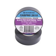 CABPRO PVC Electrical Tape 2610 - Black 19mm x 20m