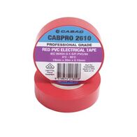 CABPRO PVC Electrical Tape 2610 - Red 19mm x 20m
