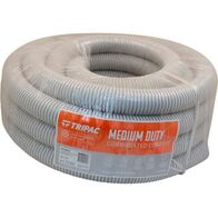 Tripac Medium Duty PVC Corrugated Conduit Grey 40mm X 10m