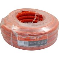 Tripac Heavy Duty PVC Corrugated Conduit Orange 25mm X 10m