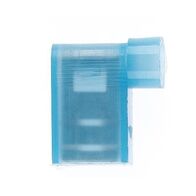 Fully Ins.Flag Quick Connect 6.4 X 0.8mm Blue