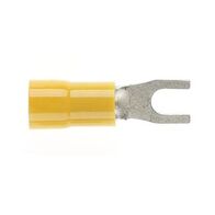 Forked Spade 3mm Yellow