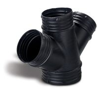 Double BTO 4-Way Junction | Polymer Construction | Lightweight & Durable by Allvent