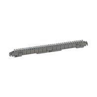 34 Way Terminal Block | 400V 100A | Brass & Zinc-Plated | Pre-Mounted by Legrand